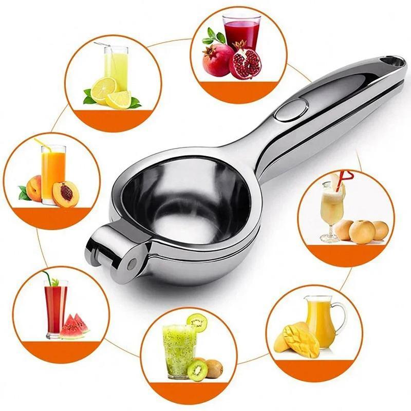 Presse-agrumes manuel en acier inoxydable pour citrons et agrumes