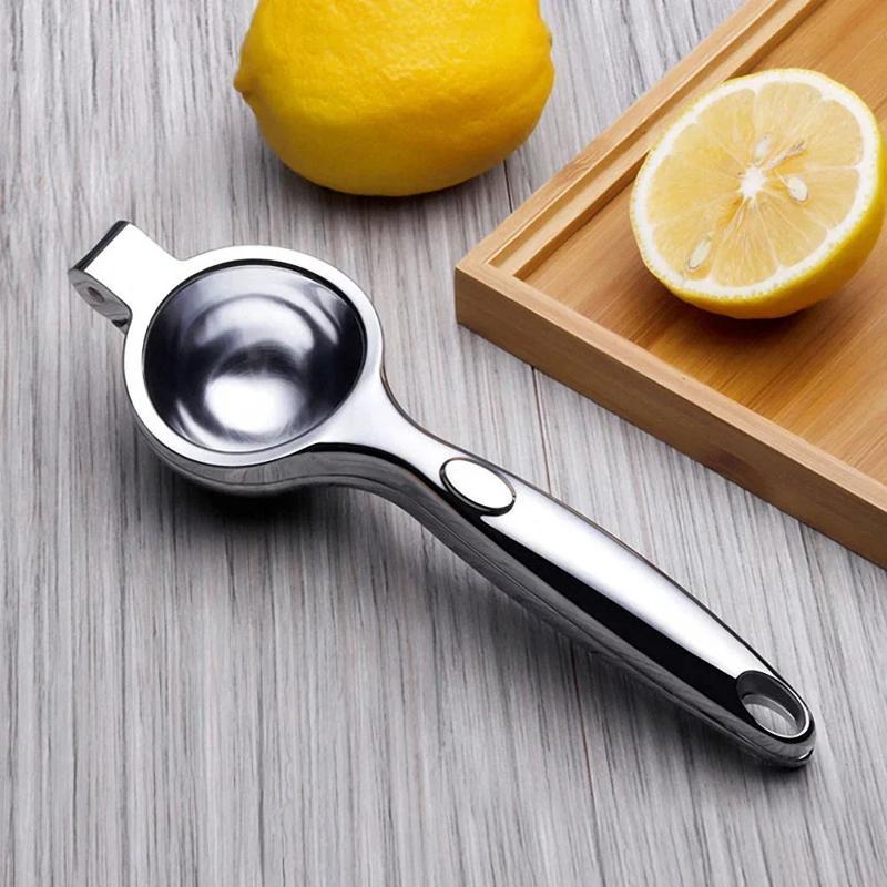 Presse-agrumes manuel en acier inoxydable pour citrons et agrumes