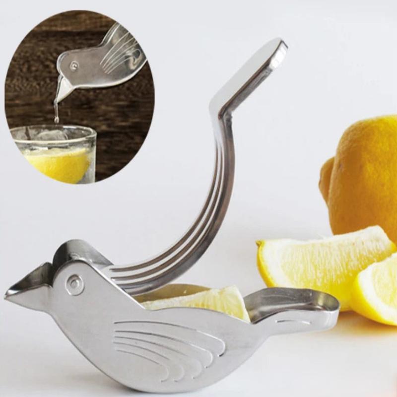 Presse-agrumes manuel en acier inoxydable pour citrons