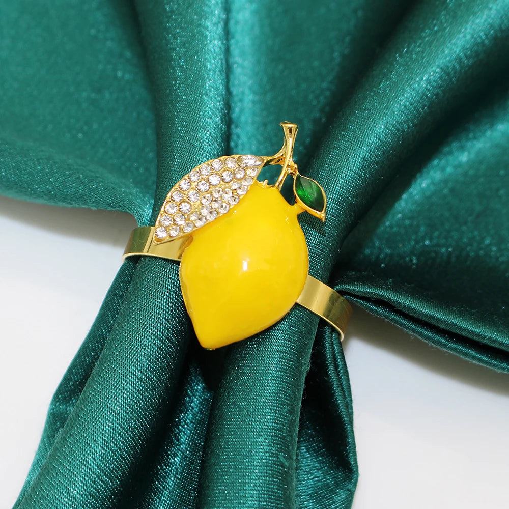 Ronds de Serviette Citron | Citron-du-jour