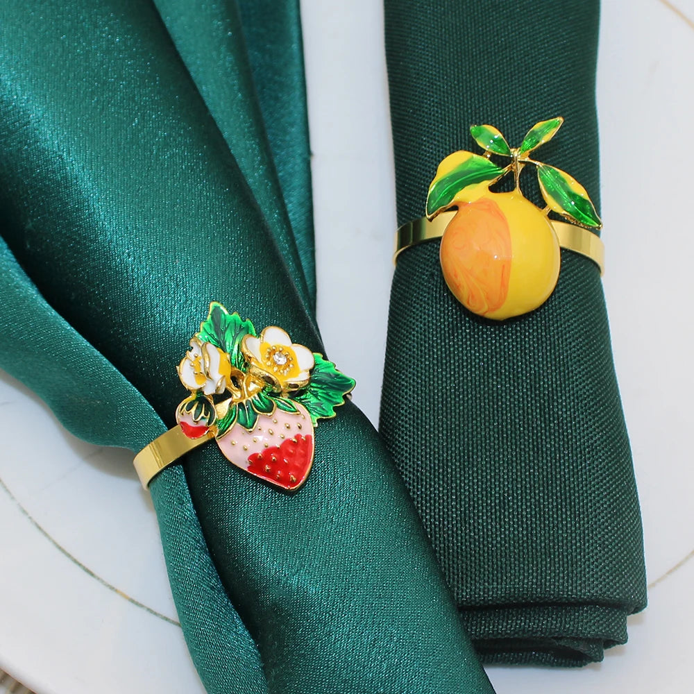 Ronds de Serviette Citron | Citron-du-jour