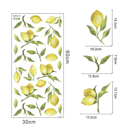 Autocollant motifsCitron