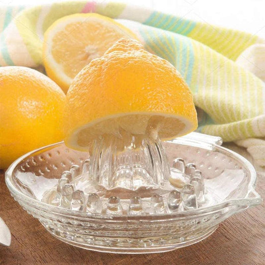 Presse-agrumes manuel en verre sans plomb pour citrons
