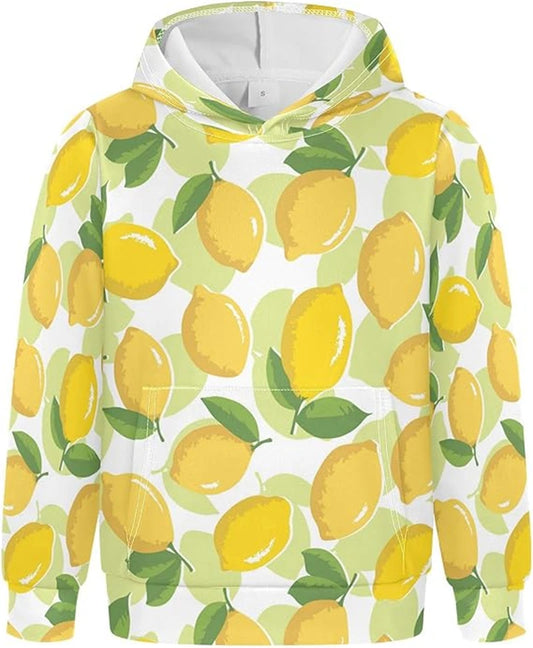 New Fashion 3d Printing Lemon Fruit Pattern Hoodie Casual Street Men Ladies Kids Sweatshirt Couple Clothing New In Hoode Clothes