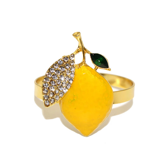 Ronds de Serviette Citron | Citron-du-jour