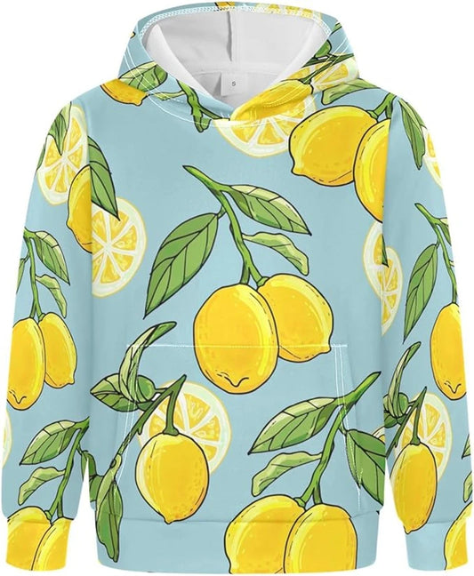 New Fashion 3d Printing Lemon Fruit Pattern Hoodie Casual Street Men Ladies Kids Sweatshirt Couple Clothing New In Hoode Clothes