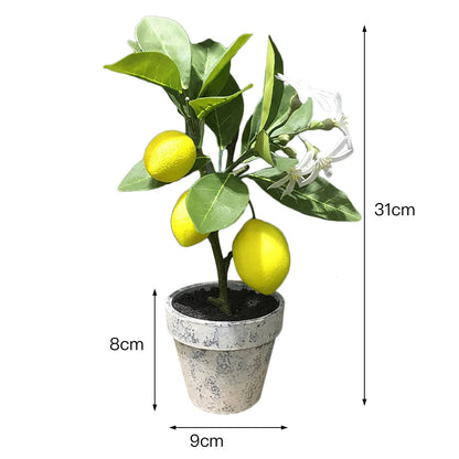 Bonsaï de Citron Artificiel