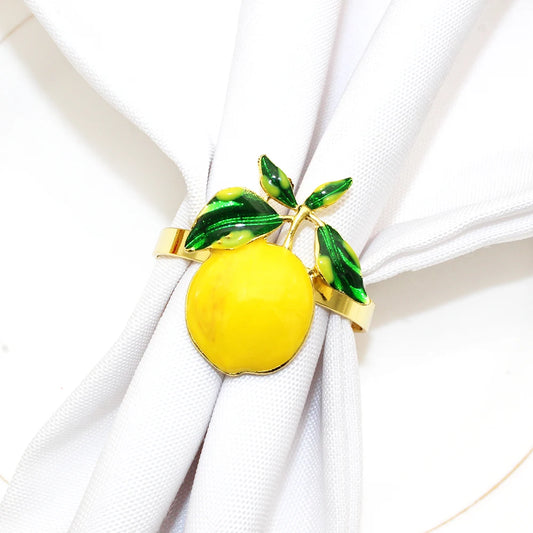 Ronds de Serviette Citron | Citron-du-jour