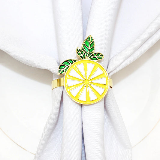 Ronds de Serviette Citron | Citron-du-jour